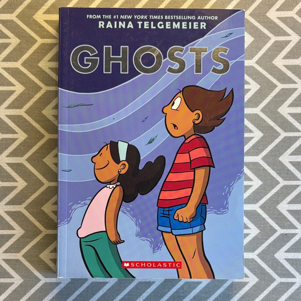 Scholastic Ghosts Graphic Novel By Rania Telgemeier